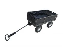 The Handy 400kg (880lb) Garden Trolley With Liner & Tool Tray -Tools Shop thdlgt 05 l