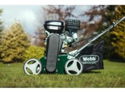 Webb PS400 Petrol Lawn Scarifier 40cm/16in With 18 Steel Flails & Collector -Tools Shop weps400 12 l
