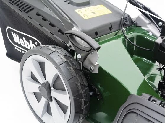 Handy Webb 53cm (21in) Alloy Deck Disc Bladed Self Propelled Petrol Rotary Lawnmower 4 Handy Webb 53cm (21in) Alloy Deck Disc Bladed Self Propelled Petrol Rotary Lawnmower - Image 4