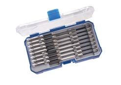 Faithfull Long Impact Screwdriver Bit Set 16-Piece